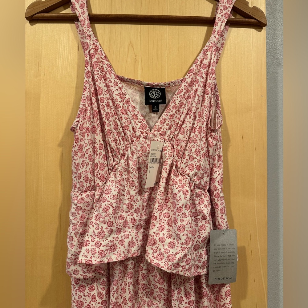 NWT Bobeau Floral Maxi Dress